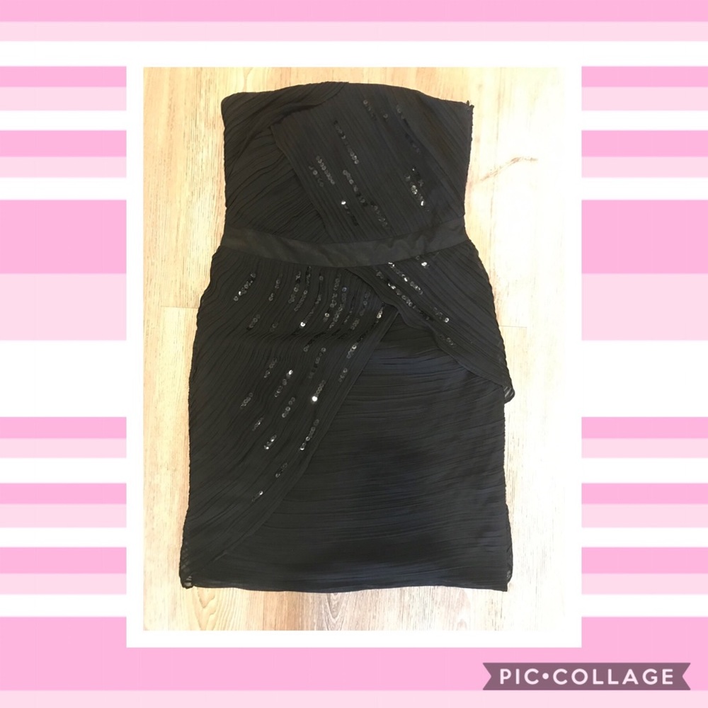 MM Couture by Miss Me Chiffon & Sequin dress